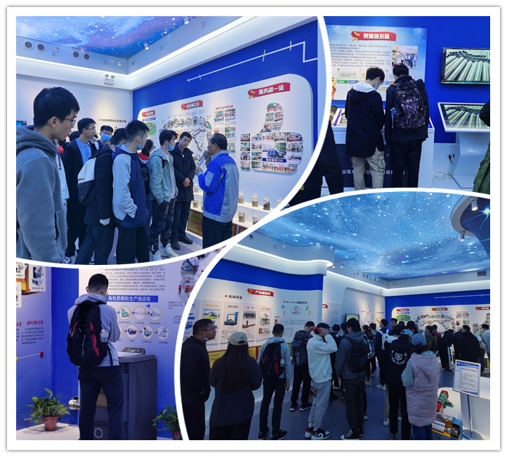 景書記對公司主推的產品生物質香蕉福利导航的研發作了詳細解說與應用示範