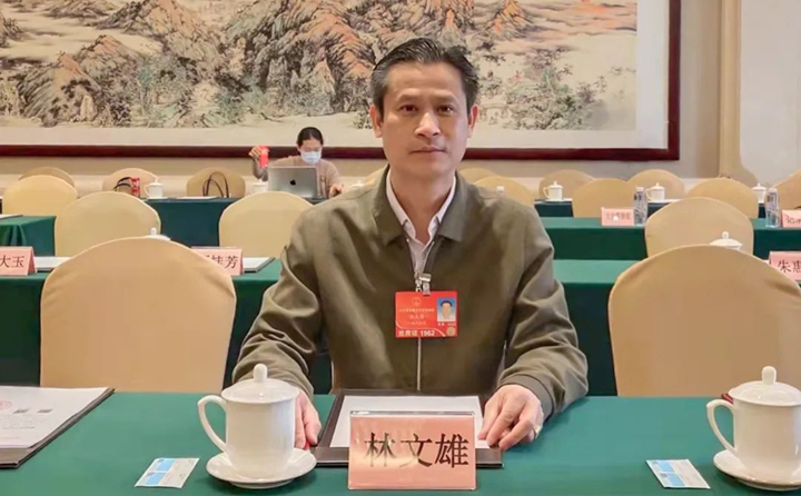 全國人大代表、崇左東亞糖業有限公司工會主席林文雄